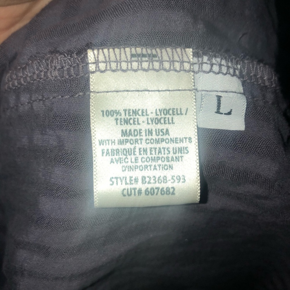 Anthropology Bella Dahl Shadow Stripe Bell Sleeve - Picture 5 of 5